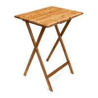 relaxdays Beistelltisch rechteckig Bambus braun 48,0 x...