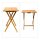 relaxdays Beistelltisch rechteckig Bambus braun 48,0 x 38,5 x 63,0 cm, 1 St.