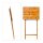 relaxdays Beistelltisch rechteckig Bambus braun 48,0 x 38,5 x 63,0 cm, 1 St.