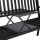 relaxdays Gartenbank 10026113_0 schwarz Metall 150,0 cm  ( 10026113_0 )