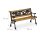relaxdays Kinderbank Kinder 10030924_0 schwarz/braun Holz 83,0 cm