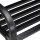 relaxdays Gartenbank 10030991_0 schwarz Metall 127,0 cm