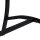 relaxdays Gartentisch schwarz rechteckig 120,0 x 60,0 x 55,5 cm