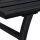 relaxdays Gartentisch schwarz rechteckig 120,0 x 60,0 x 55,5 cm
