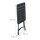 relaxdays Gartentisch anthrazit quadratisch 59,0 x 59,0 x 74,0 cm