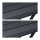 relaxdays Gartentisch anthrazit quadratisch 59,0 x 59,0 x 74,0 cm