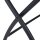 relaxdays Gartenbank 10036106_0 dunkelgrau Metall 90,0 cm