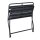 relaxdays Gartenbank 10036106_0 dunkelgrau Metall 90,0 cm