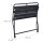 relaxdays Gartenbank 10036106_0 dunkelgrau Metall 90,0 cm