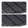 relaxdays Gartentisch anthrazit rechteckig 110,0 x 70,5 x 74,5 cm