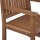 relaxdays Gartenbank 10038648_0 braun Holz 161,0 cm