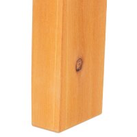 relaxdays Gartentisch natur rechteckig 80,0 x 50,0 x 73,0 cm
