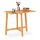relaxdays Gartentisch natur rechteckig 80,0 x 50,0 x 73,0 cm