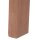relaxdays Gartentisch braun halbrund 80,0 x 50,0 x 74,0 cm