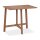 relaxdays Gartentisch braun rechteckig 80,0 x 50,0 x 73,0 cm  ( 10038660_0 )