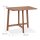 relaxdays Gartentisch braun rechteckig 80,0 x 50,0 x 73,0 cm  ( 10038660_0 )
