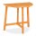 relaxdays Gartentisch natur halbrund 80,0 x 50,0 x 74,0 cm