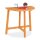 relaxdays Gartentisch natur halbrund 80,0 x 50,0 x 74,0 cm