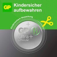 GP Knopfzellen CR2032 Lithium 3,0 V, 10 St.