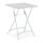 relaxdays Gartentisch weiß quadratisch 59,0 x 59,0 x 74,0 cm