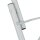 relaxdays Gartentisch weiß quadratisch 59,0 x 59,0 x 74,0 cm