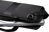 case LOGIC® Laptoptasche Attaché Kunststoff schwarz 3201244 bis 40,6 cm (16 Zoll)