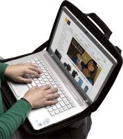 case LOGIC® Laptoptasche Attaché Kunststoff schwarz 3201244 bis 40,6 cm (16 Zoll)