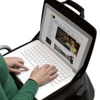 case LOGIC® Laptophülle Sleeve Kunststoff schwarz bis 33,8 cm (13,3 Zoll)