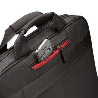 case LOGIC® Laptoptasche Polyester schwarz 3201433 bis 38,1 cm (15 Zoll)