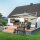 relaxdays Gartenbank 10036113_1254 braun/bronze Metall 111,5 cm  ( 10036113_1254 )