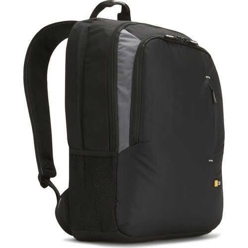 case LOGIC® Laptop-Rucksack Backpack Polyester schwarz, grau 25,2 l bis 43,2 cm (17 Zoll)