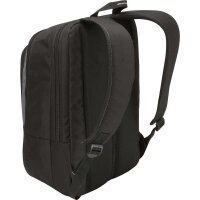 case LOGIC® Laptop-Rucksack Backpack Polyester schwarz, grau 25,2 l bis 43,2 cm (17 Zoll)