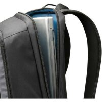 case LOGIC® Laptop-Rucksack Backpack Polyester schwarz, grau 25,2 l bis 43,2 cm (17 Zoll)