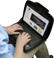 case LOGIC® Laptophülle Chromebook/ MacBookAir Kunststoff schwarz bis 29,5 cm (11,6 Zoll)