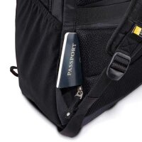 case LOGIC® Laptop-Rucksack Evolution Kunststoff schwarz, rot 29,0 l bis 40,6 cm (16 Zoll)