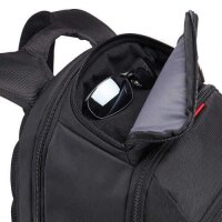 case LOGIC® Laptop-Rucksack Evolution Kunststoff schwarz, rot 29,0 l bis 40,6 cm (16 Zoll)