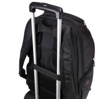case LOGIC® Laptop-Rucksack Evolution Kunststoff schwarz, rot 29,0 l bis 40,6 cm (16 Zoll)