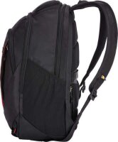 case LOGIC® Laptop-Rucksack Evolution Kunststoff schwarz, rot 29,0 l bis 40,6 cm (16 Zoll)
