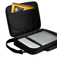 case LOGIC® Laptoptasche Polyester schwarz 3201491 bis 40,6 cm (16 Zoll)