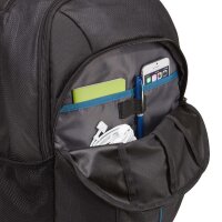 case LOGIC® Laptop-Rucksack Prevailer Polyester schwarz, blau 34,0 l bis 43,2 cm (17 Zoll)
