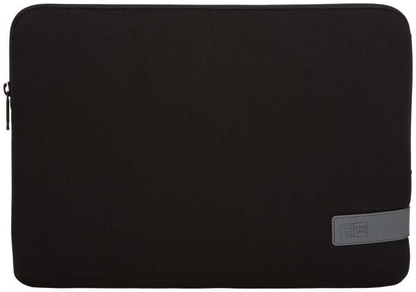 case LOGIC® Laptophülle Reflect Polyester schwarz bis 33,8 cm (13,3 Zoll)