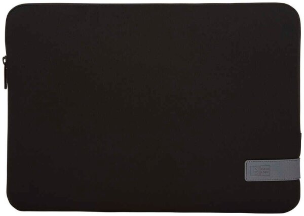 case LOGIC® Laptophülle Reflect Polyester schwarz bis 35,6 cm (14 Zoll)