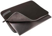 case LOGIC® Laptophülle Reflect Polyester schwarz bis 35,6 cm (14 Zoll)