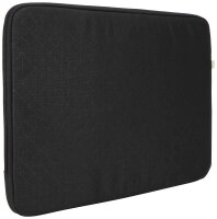 case LOGIC® Laptophülle Ibira Polyester schwarz bis 33,8 cm (13,3 Zoll)