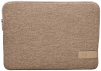 case LOGIC® Laptophülle Reflect Polyester boulder beige bis 33,8 cm (13,3 Zoll)