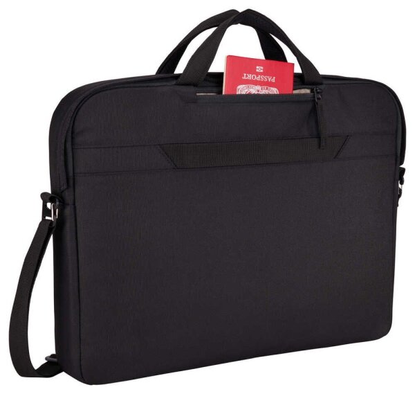 case LOGIC® Laptoptasche Invigo Polyester schwarz 3205103 bis 39,6 cm (15,6 Zoll)