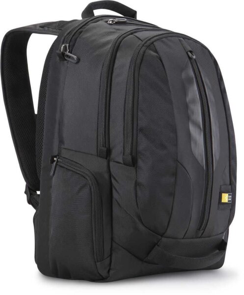 case LOGIC® Laptop-Rucksack Backpack Kunststoff schwarz bis 44,0 cm (17,3 Zoll)