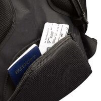case LOGIC® Laptop-Rucksack Backpack Kunststoff schwarz bis 44,0 cm (17,3 Zoll)