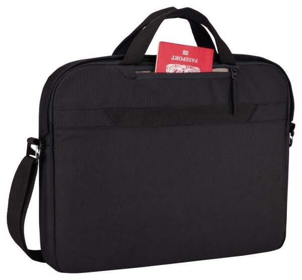 case LOGIC® Laptoptasche Invigo Polyester schwarz 3205102 bis 35,6 cm (14 Zoll)