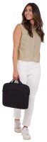 case LOGIC® Laptoptasche Invigo Polyester schwarz 3205102 bis 35,6 cm (14 Zoll)